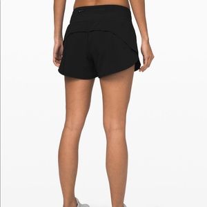 black speed up lulu shorts